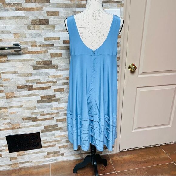CLUB Monaco Layered sleeveless dress swing dress Sz 8 - Picture 4 of 8